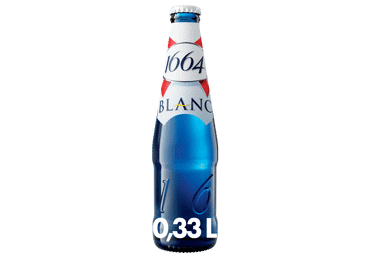 Alus KRONENBOURG 1664 BLANC, 330 ml
