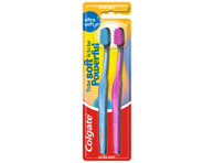 Dantų šepetėliai COLGATE ULTRA SOFT, 2 vnt., 2 vnt.