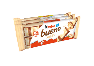 Vafliniai batonėliai KINDER BUENO WHITE, 3 vnt., 117 g