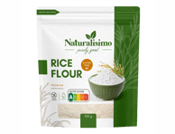 Ryžių miltai NATURALISIMO, be glitimo, 900 g