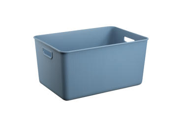 Plastikinė daiktadėžė HOME EXPERT, mėlyna, 40 l