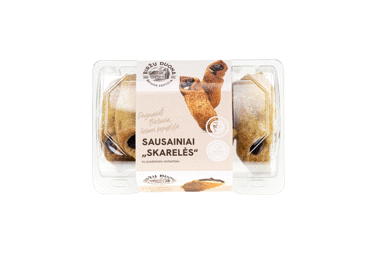 Sausainiai SKARELĖS su juodaisiais serbentais, 320 g - 2