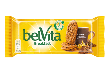 Sausainiai BELVITA su šokoladu, 50 g