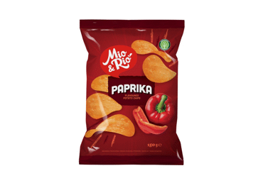 Paprikų skonio bulvių traškučiai, 150 g