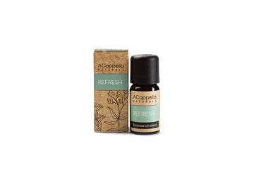 Eterinių aliejų mišinys ACAPPELLA NATURALS REFRESH, 10 ml, 1 vnt.