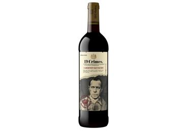Raudonasis sausas vynas 19 CRIMES CABERNET SAUVIGNON, 750 ml