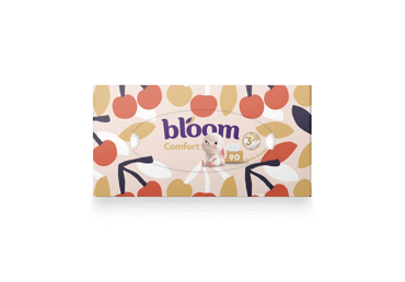 Kosmetinės servetėlės BLOOM COMFORT, 3 sluoksn., 90 vnt., 90 vnt. - 2
