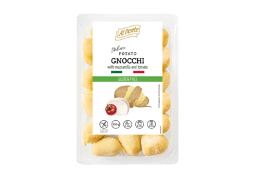 Itališki bulvių virtinukai su mocarelos ir pomidorų įdaru AL DENTE, be glitimo, 500g