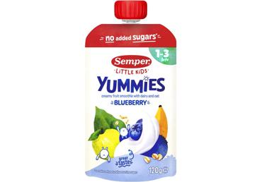 SEMPER YUMMIES RTE su mėlynėmis, 12mėn. 120g