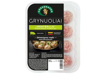 Kiaulienos kukuliai GRYNUOLIAI, 300 g