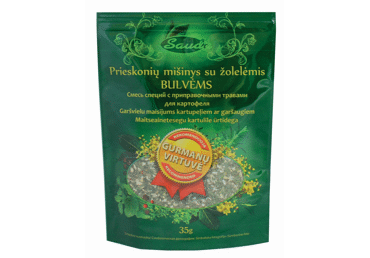 Bulvių prieskoniai su žolelėmis SAUDA, 35 g