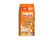 Sausi pusryčiai OHO CARAMEL WHEAT, 150 g