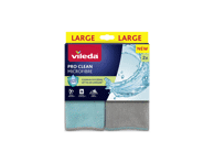 Mikropluošto šluostės VILEDA Pro Clean, 2 vnt