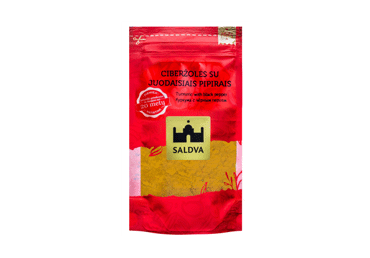 Ciberžolės SALDVA su juodaisiais pipirais, 25 g
