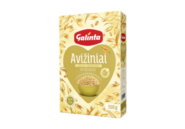 Greitai paruošiami avižiniai dribsniai GALINTA, 500 g Greitai paruošiami avižiniai dribsniai GALINTA, 500 g