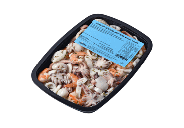 Marinuotų jūrų gėrybių užkandis, 1 kg - 2