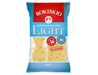 Fermentinis ROKIŠKIO sūris LIGHT, 15 % rieb. s. m., 200 g