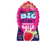 Valgomieji ledai MINI MELTS, aviečių skonio, 72 g