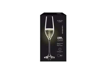 Šampano Taurės AURORA MOMENTS 210 ml 4 vnt.