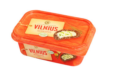 SŪRESNIS riebalų tepinys VILNIUS, 50 % rieb., 400 g - 2