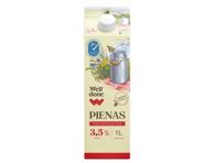 Pienas WELL DONE 3,5 % rieb., 1 l
