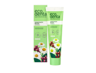 ECODENTA dantų pasta jautriems dantims su ramunėlių ir gvazdikėlių ekstraktais 100 ml