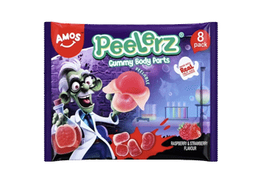 Guminukai AMOS PEELERZ BODY PARTS, 150 g