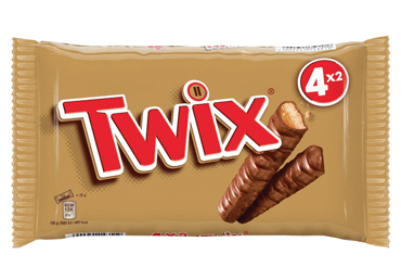 Šokoladinių batonėlių rinkinys TWIX BONUS PACK, 200 g