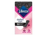 Higieniniai įklotai LIBRESSE NORMAL BLACK, 30 vnt.