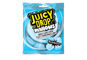 Zefyrai BAZOOKA JUICY DROP, aviečių skonio, 100 g