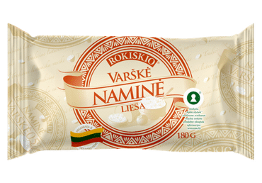 Liesa Rokiškio NAMINĖ varškė, 0,5% rieb., 180 g