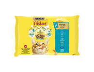 Konservuotas kačių ėdalas FRISKIES su lašiša, 4 x 85 g, 340 g