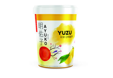 Valgomieji ledai AYUKO, citrinų YUZU skonio, 250 g