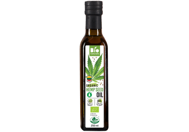 Ekologiškas kanapių sėklų aliejus BIONATURALIS, 250 ml