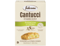 Sausainiai CANTUCCI su citrinų žievelėmis ir pistacijomis, 180 g