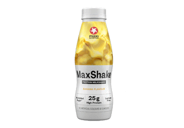 Baltyminis pieno kokteilis MAXI NUTRITION, bananų skonio, 330 ml - 2