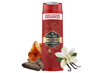 Vyriškas dušo gelis OLD SPICE EPIC LEGEND;400ml - 2
