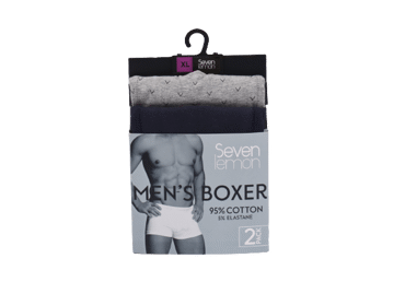 Vyriškos boksikės SEVEN LEMON, XL dydis, 2 vnt., 2 vnt.