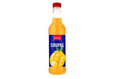 Mangų skonio sirupas RASA, 500 ml