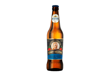 Pusiau saldus sidras HENRY WESTONS, 500 ml