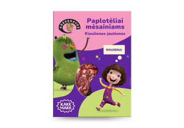 Kiaulienos, jautienos mėsainių paplotėliai KAKĖ MAKĖ, 220 g