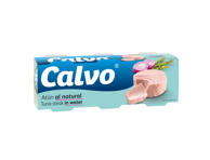 Nesmulkinti tunai CALVO savo sultyse, 240 g