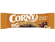 Javainių batonėlis CORNY BIG, žemės riešutų skonio, 50 g