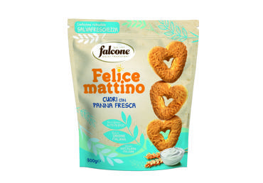 Trapios tešlos sausainiai FALCONE su grietinėle, 500 g