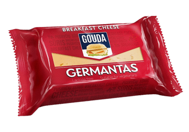 Sūris GERMANTAS GOUDA, 45 % rieb. s. m., 200 g