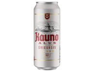 KAUNO šviesusis alus skardinėje, 5 %, 500 ml