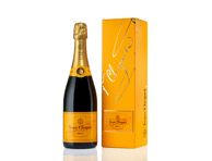 Šampanas VEUVE CLICQUOT BRUT YELLOW LABEL su dėže, 750 ml