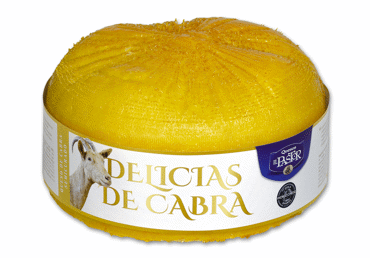 Puskietis ožkų pieno sūris DELICIAS DE CABRA EL PASTOR, 50 %, 1 kg
