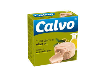 Nesmulkintas tunas alyvuogių aliejuje CALVO, 160 g
