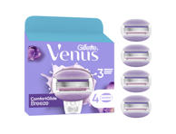 Moteriško skustuvo galvutės GILLETTE VENUS BREEZE, 4 vnt.